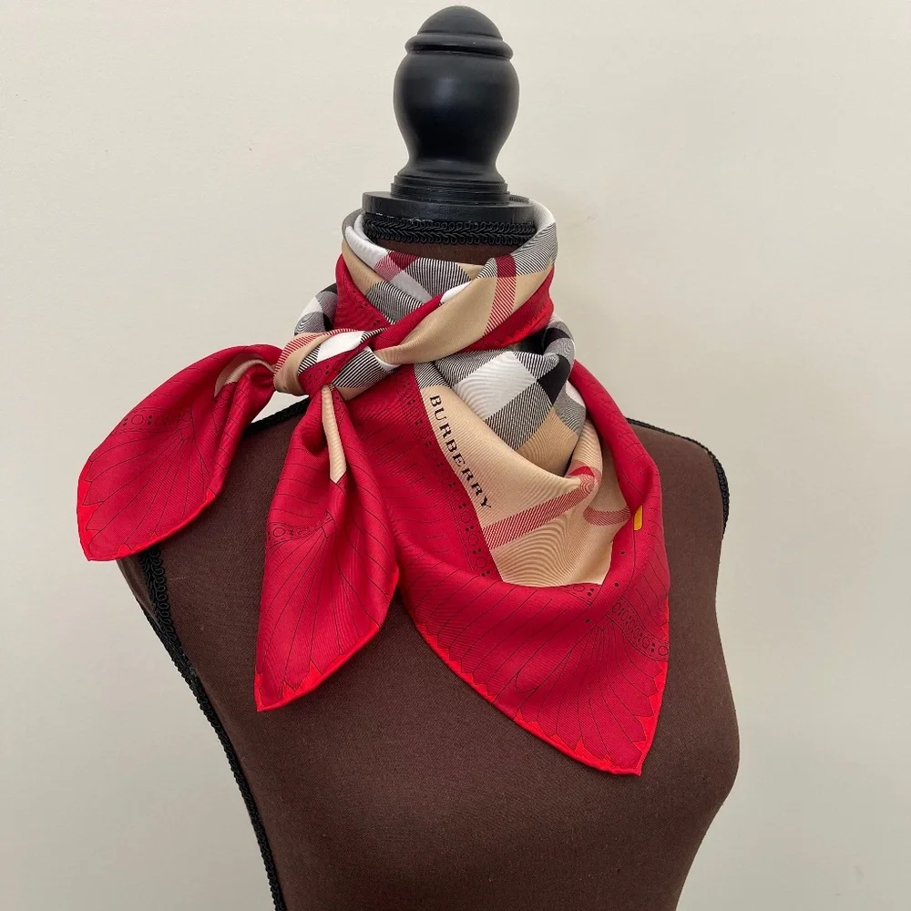 Burberry Silk Scarf